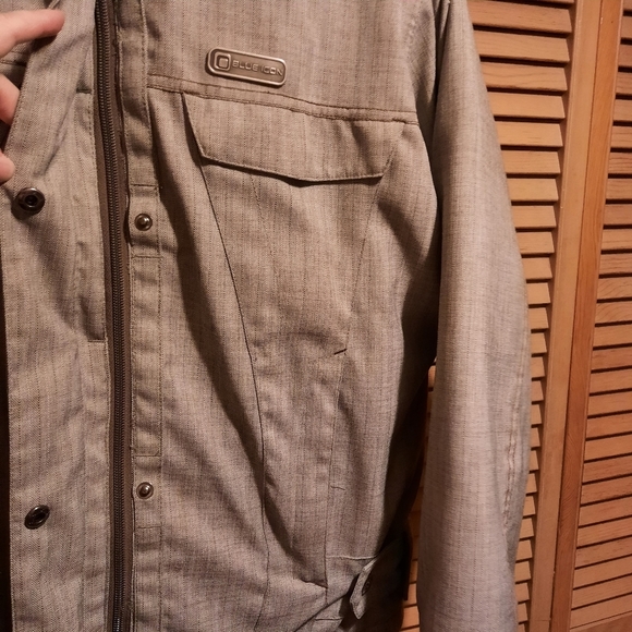 Blue Icon Grey Winter Jacket - Picture 8 of 13